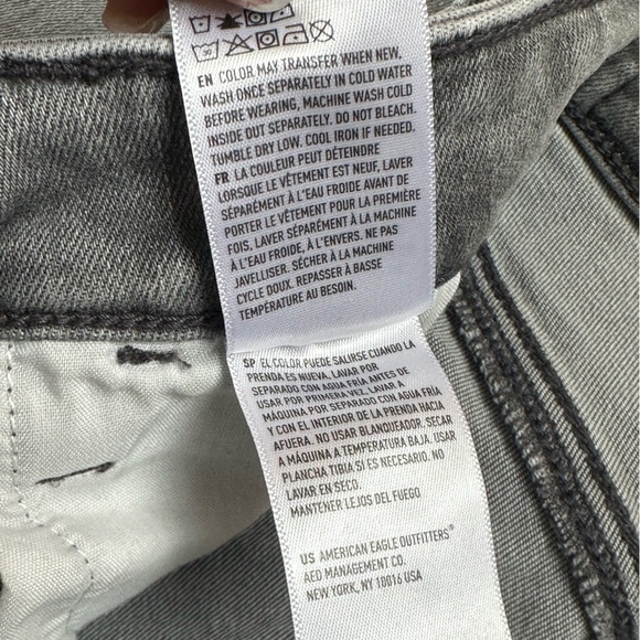 AMERICAN EAGLE GIRLS SUPER HI RISE JEGGING aside 000 Regular - Picture 8 of 12